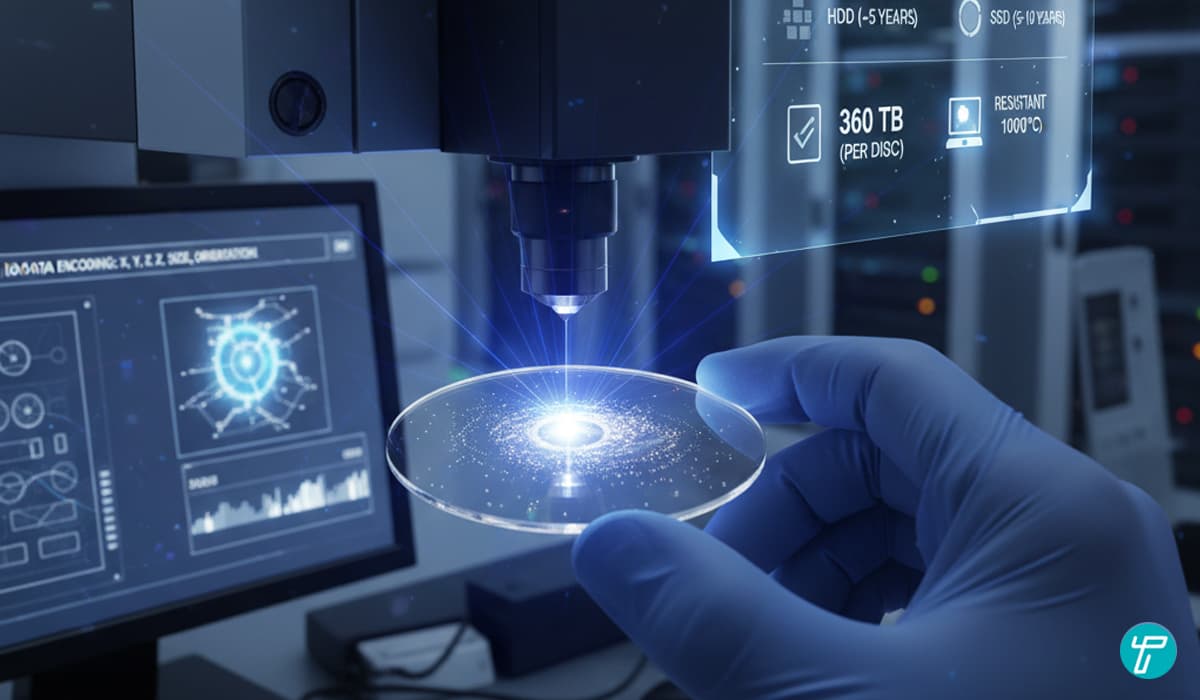 The Rise of 5D Data Storage Disc – Storing Data for Billions of Years